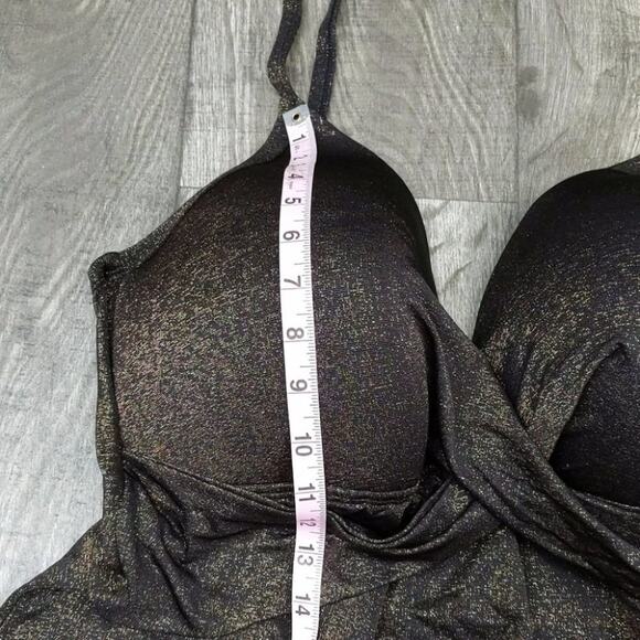 Kenneth Cole Push Up Mio One Piece Swimsuit - Picture 9 of 11